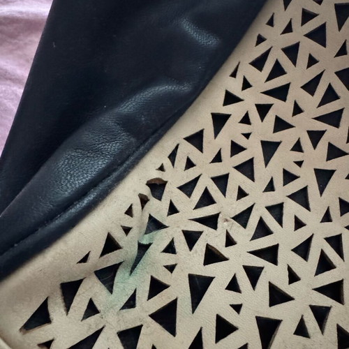 Pauls Boutique shoulder bag used, beige and blue