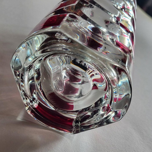 J. G. Durand Luminarc decorative vase like new, height 17cm