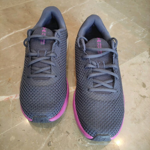 Under Armour UA W Charged Pursuit 3 women's athletic shoes new, gray fuchsia, size 40
