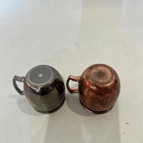 Moscow Mule Cups set of 2 used vintage 4.5x6x4 cm