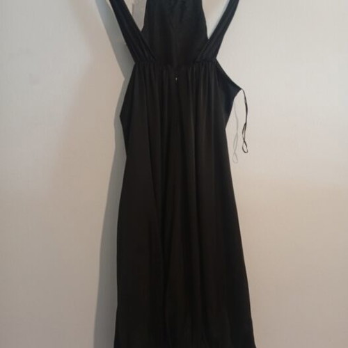 Zara shiny evening dress size medium new, black