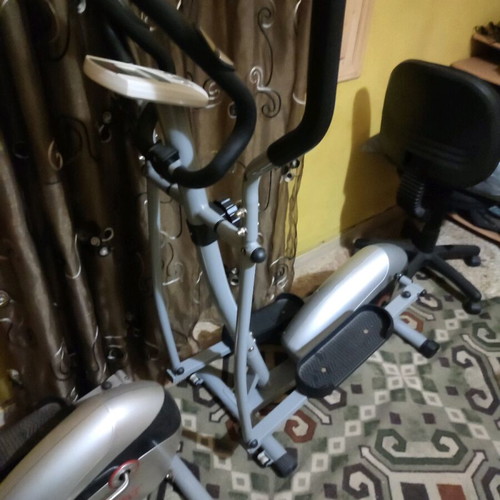 Exercise bike and fitness equipment like new