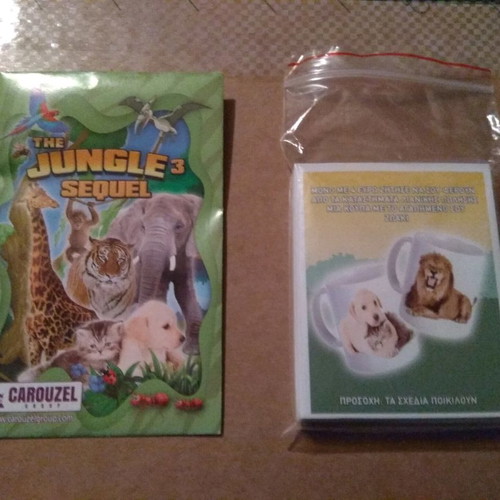 Carouzel The Jungle 3 Sequel sticker album new