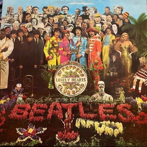 The Beatles Sgt. Pepper's Lonely Hearts Club Band LP μεταχειρισμένο, rock