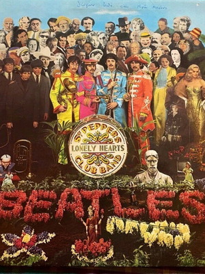 The Beatles Sgt. Pepper's Lonely Hearts Club Band LP μεταχειρισμένο, rock