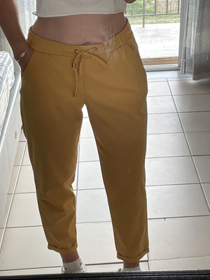 DeFacto women's pants like new, size L, yellow and orange