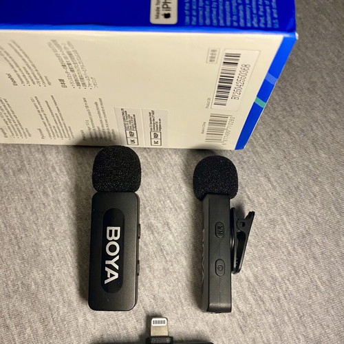 Boya BY-V2 Lightning microphone like new