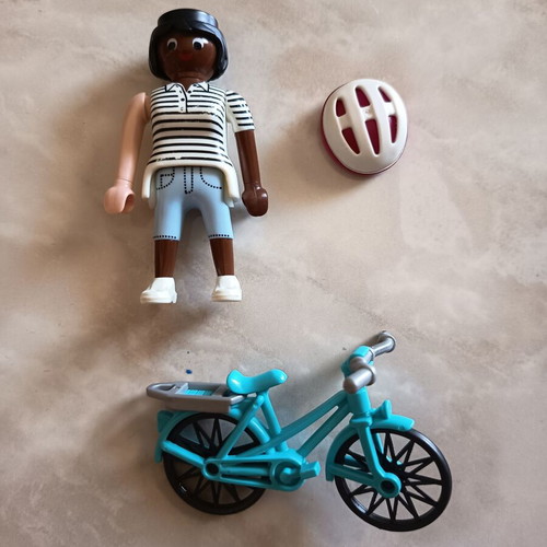 Playmobil Special Plus Bicycle Tour figure used