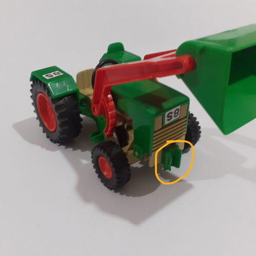 Playmobil Tractor 3500 with Trailer used