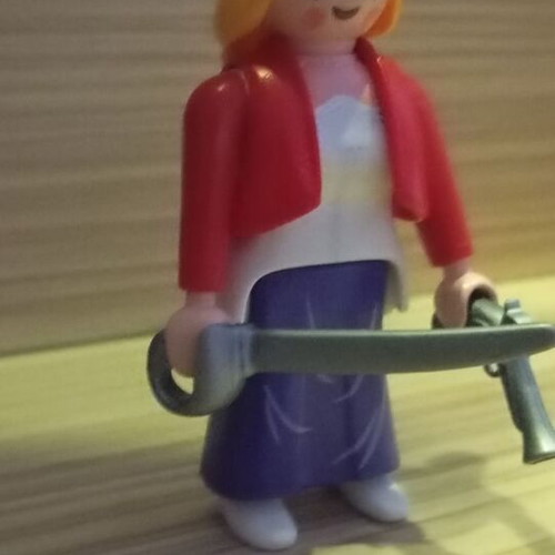 Playmobil Woman Revolution of 1821 like new