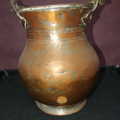 Bronze vase used