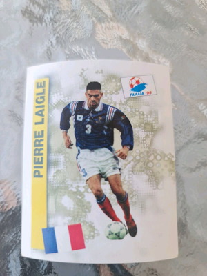 Pierre Laigle World Cup 1998 collectible sticker like new