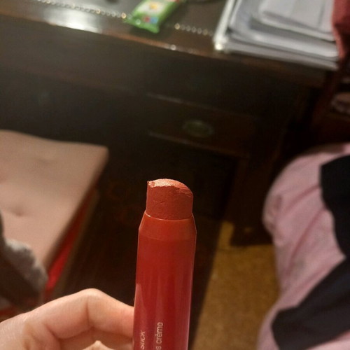 Clinique stick blush used, shade Roly poly rosy