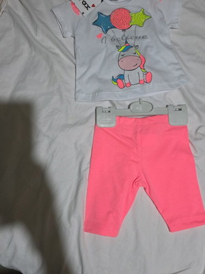 Baby set for 6 months girl, new with tag