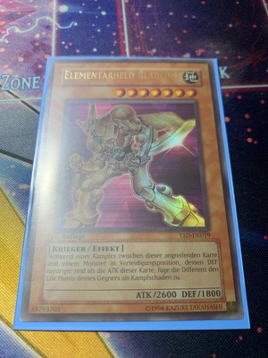 Elemental hero bladeage κάρτα anime vintage 1η έκδοση καινούργιο