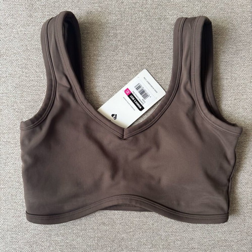 Essential Contour Bra sports bra XS brown new