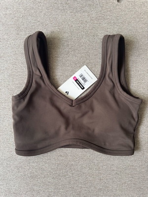 Essential Contour Bra sports bra XS brown new