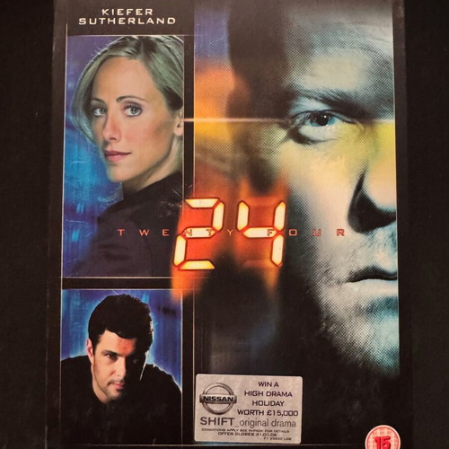 24 DVD like new, seasons 1-6 action, drama, thriller