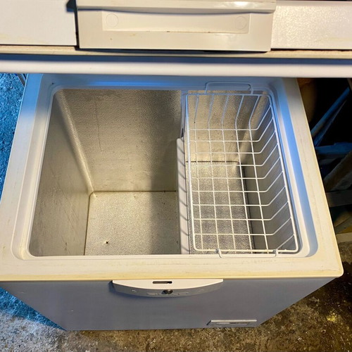 Beko freezer 200lt like new with wheels