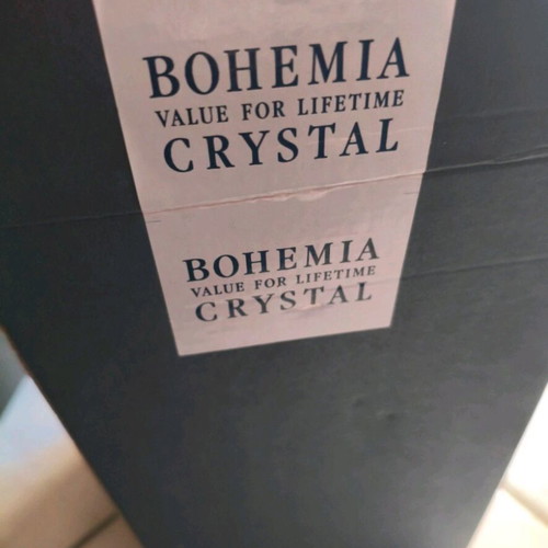 Bohemian Crystal Pitcher new, elegant design