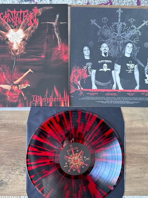 Incantation Blasphemy Limited Edition Red/Black Splatter Vinyl New