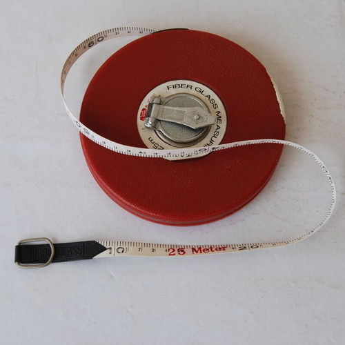 Fiberglass measuring tape 25m used