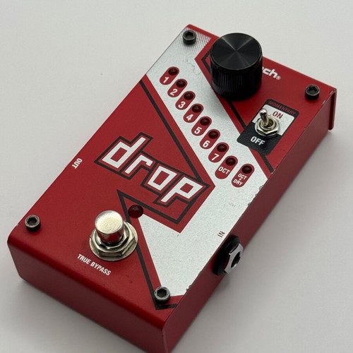 Digitech Drop polyphonic pitch shifter pedal used