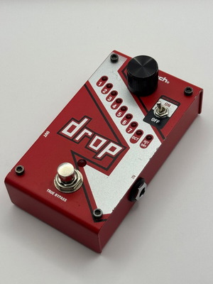 Digitech Drop polyphonic pitch shifter pedal used