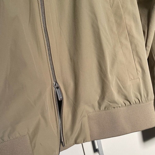 Zara Harrington beige jacket size Large like new