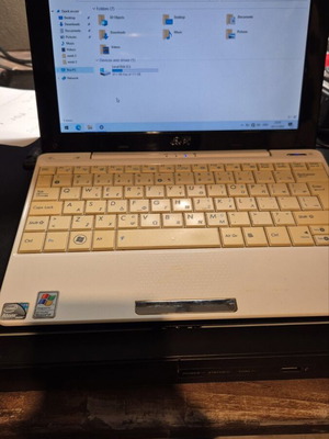 Asus Eee PC 1008ha μεταχειρισμένο, 2GB RAM, οθόνη 11,6" LED, Windows 10