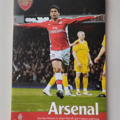 Match program Arsenal - Sunderland 21.02.2009 used