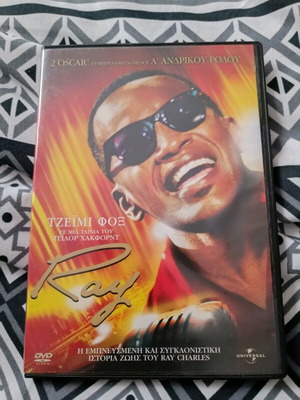 Ray DVD like new with subtitles, 2004 biographical film