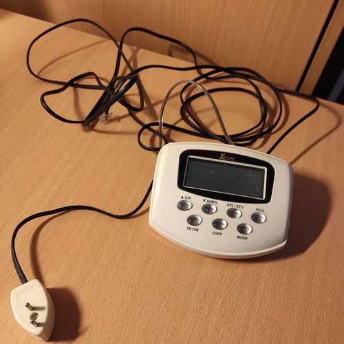 Xtreme telephone caller ID display for landline phones used vintage