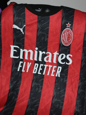 Ac Milan football jersey like new official replica