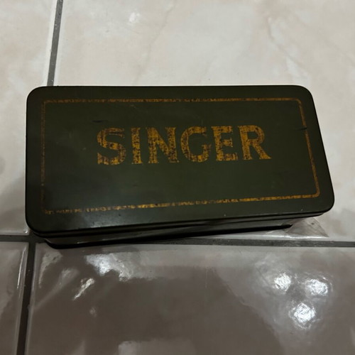 Collectible metal box used