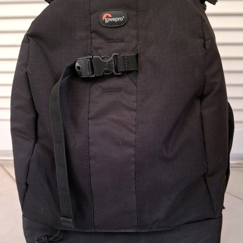 Lowepro Flipside 400AW camera backpack used with all weather cover