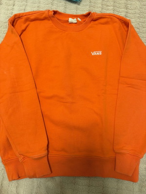 Vans blouse used, orange, size XS