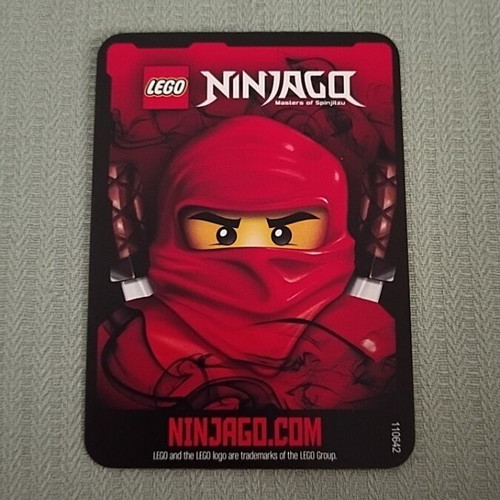 Lego Ninjago Fire Fields card authentic, like new