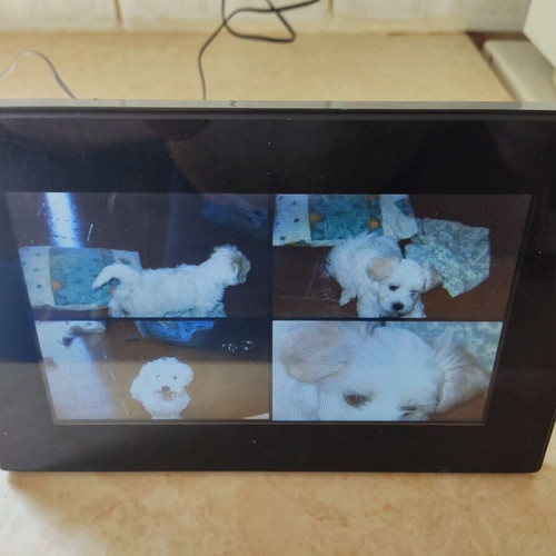 Telefunken DPF7900 7" digital photo frame with remote and 128MB memory card