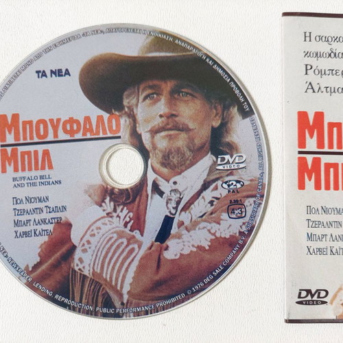 Buffalo Bill DVD new, western film with subtitles