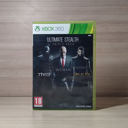 Ultimate Stealth Xbox 360 Triple Pack used, complete with 3 discs