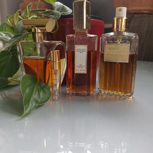 Vintage perfumes 3x5ml like new, authentic decants