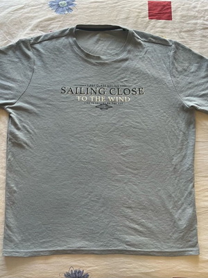 Turquoise T-shirt Abrand Jeans like new, size M