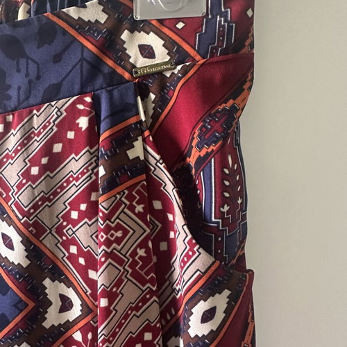 BSB Printed Pants with Ethnic Boho Pattern like new, size S