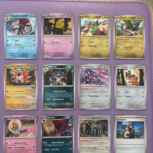 Pokémon Shrouded Fable card lot new, 31 common, 9 reverse holo, 3 holo