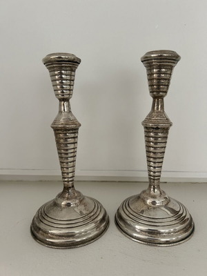 Silver 925 candlesticks vintage, set of 2