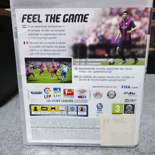 FIFA 15 PS3 used with booklet