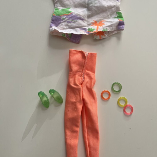 Bibi-Bo doll vintage clothing set like new from 1980s