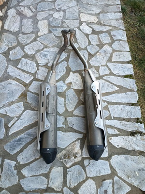 Σετ εξατμίσεις μανισιες XT660 μεταχειρισμένο