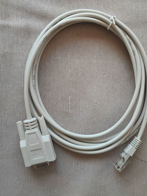 Καλώδιο κονσόλας RJ45 σε RS232 DB9 καινούριο, θηλυκό